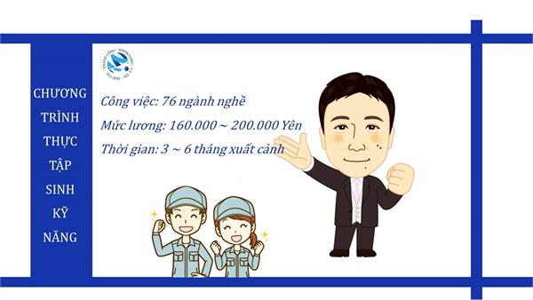 THỰC TẬP SINH KỸ NĂNG - CHƯƠNG TRÌNH HỌC TẬP TAY NGHỀ - TIẾNG NHẬT