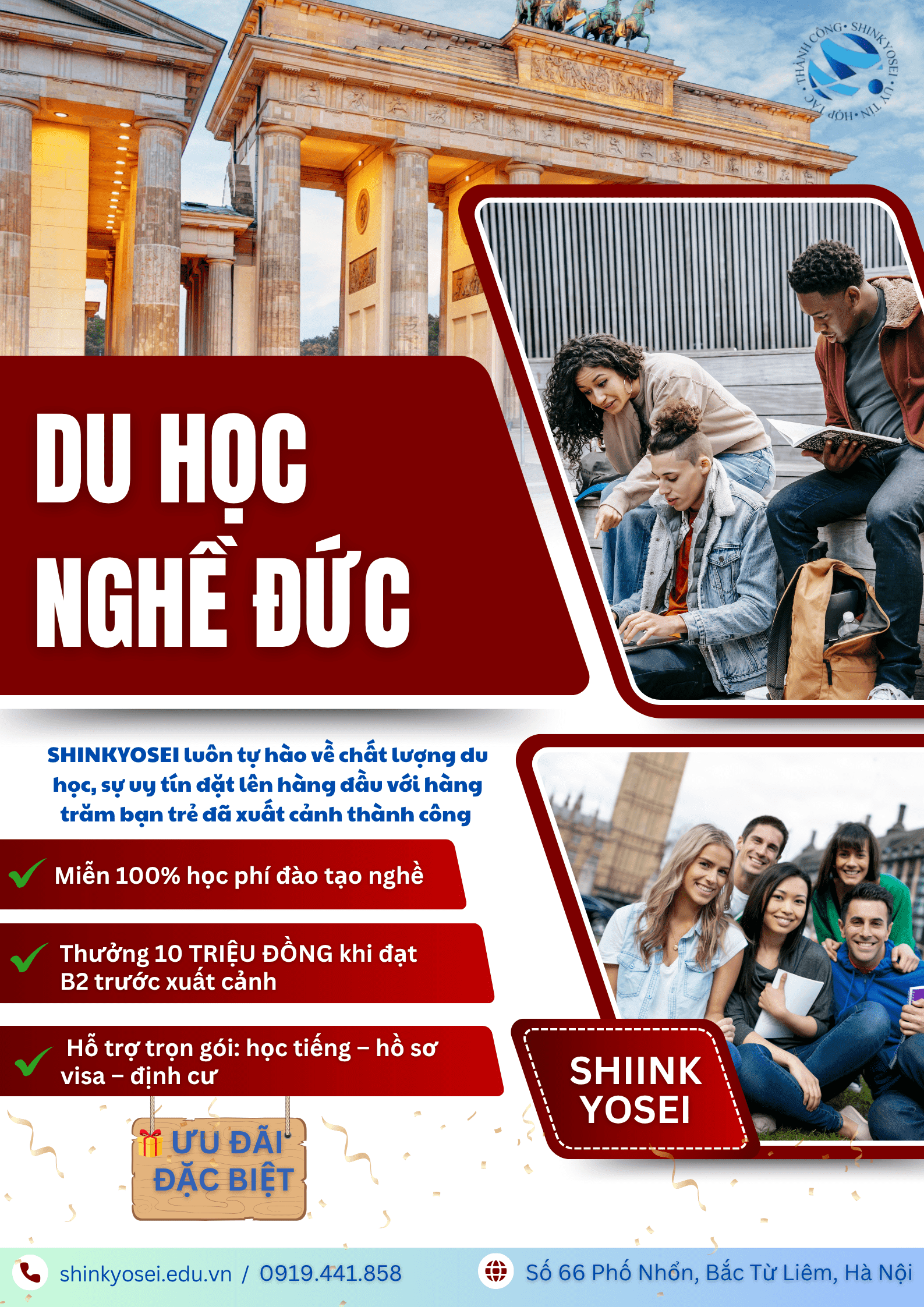 DU HỌC ĐỨC GIÚP GÌ CHO TƯƠNG LAI CỦA BẠN ?